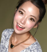 Lenstown Cubic Brown Y33 Monthly Contact Lenses (1 Pack)